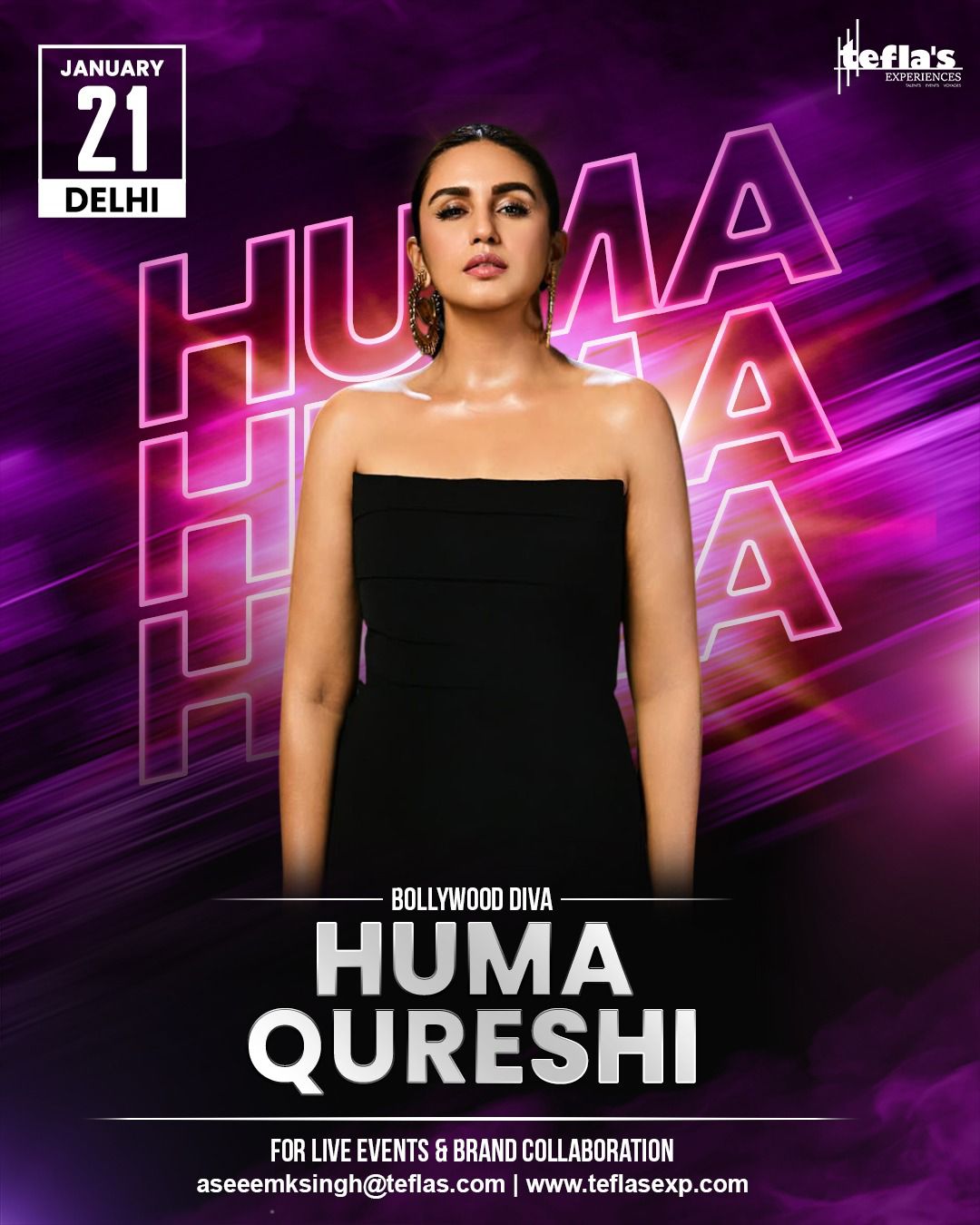 Premium celebrity event management showcase